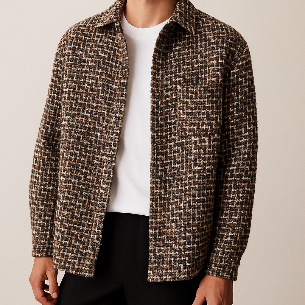 Casaco casual masculino