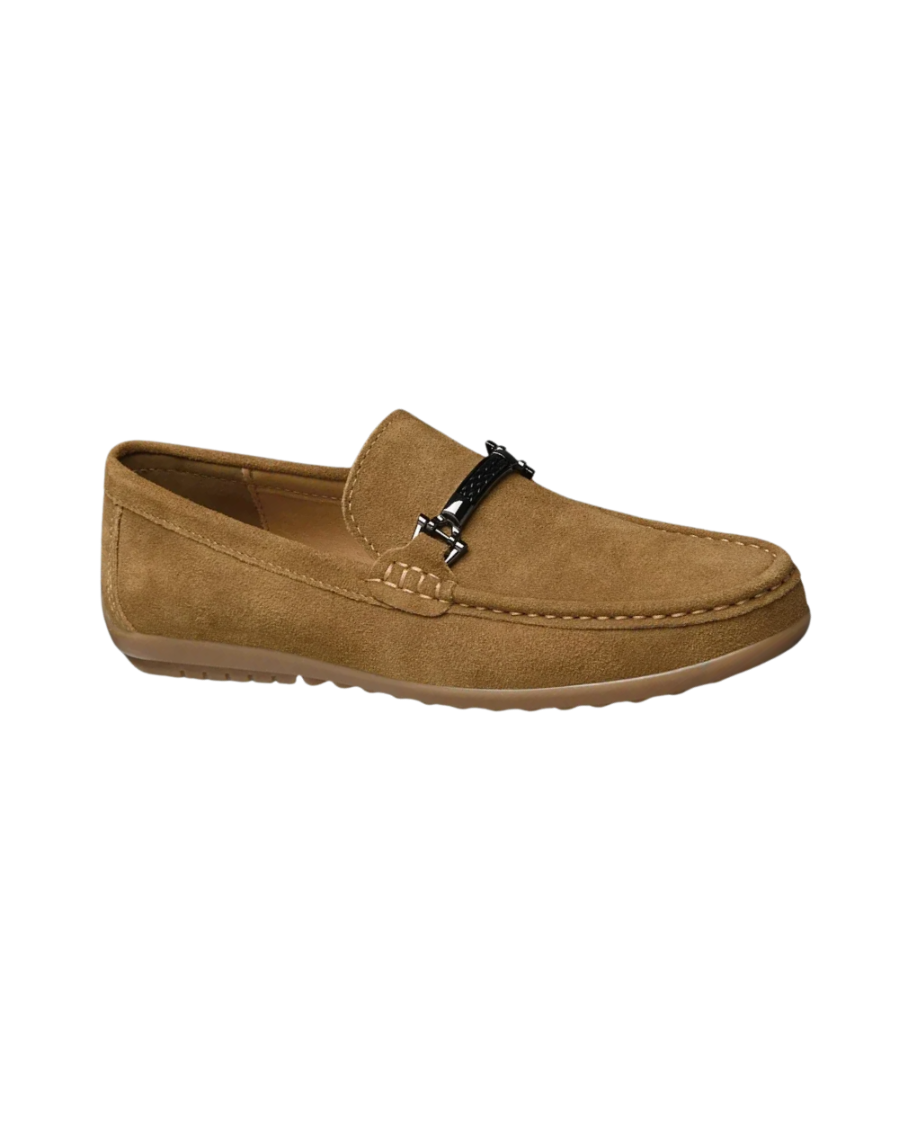 Mocassins de condução em camurça