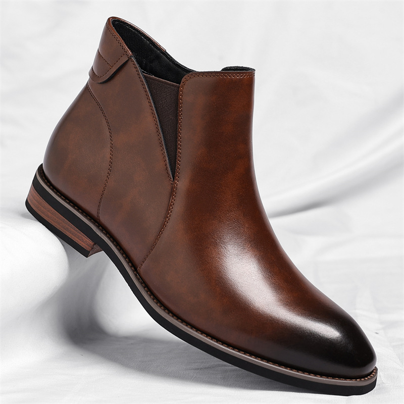 Elegante Chelsea-Boots aus Leder