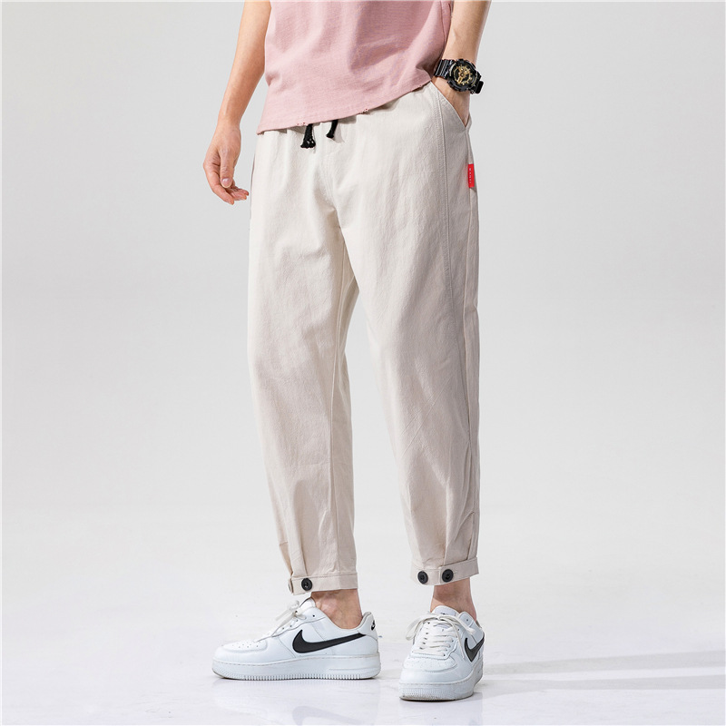 Elegante Leinenhose