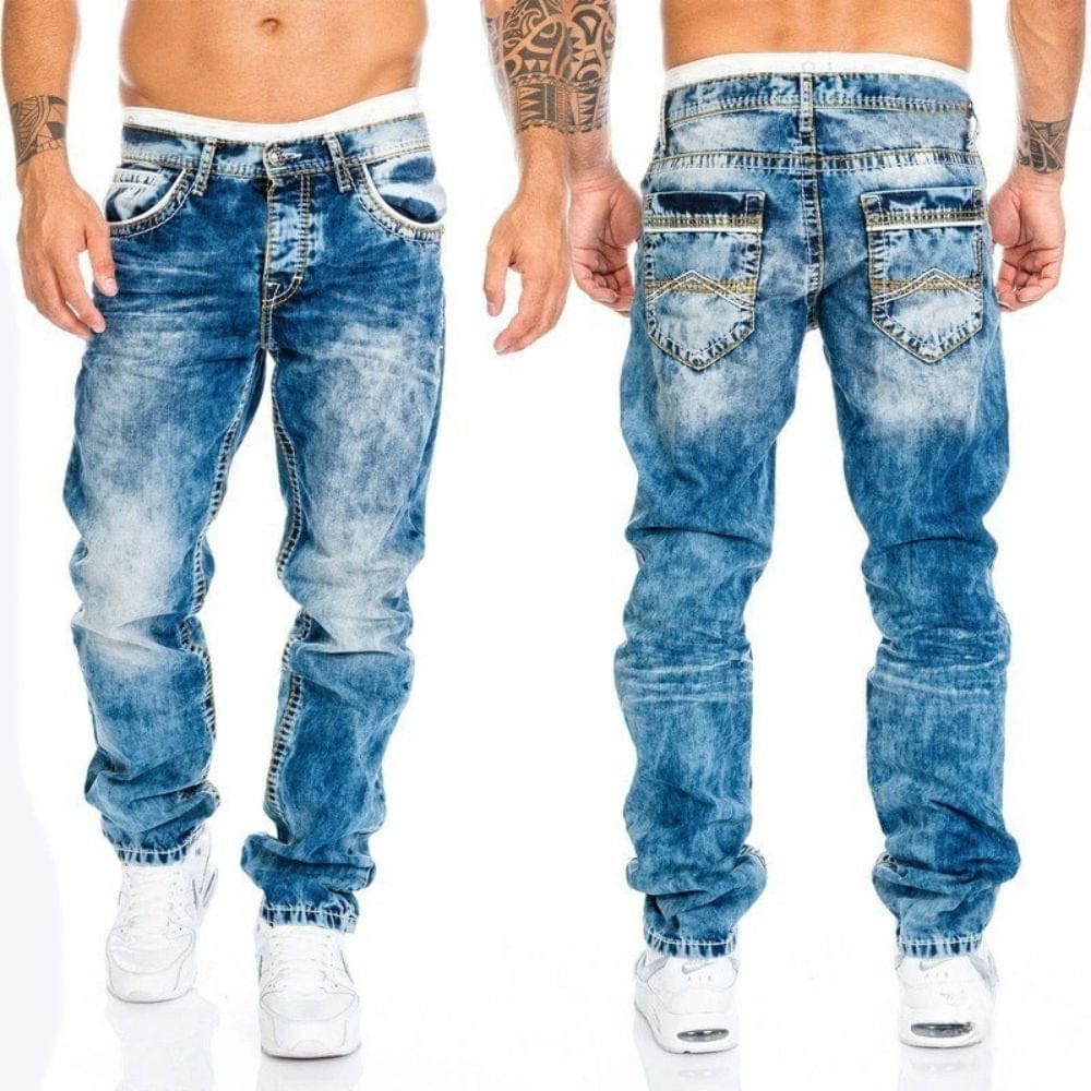Biker-Jeans