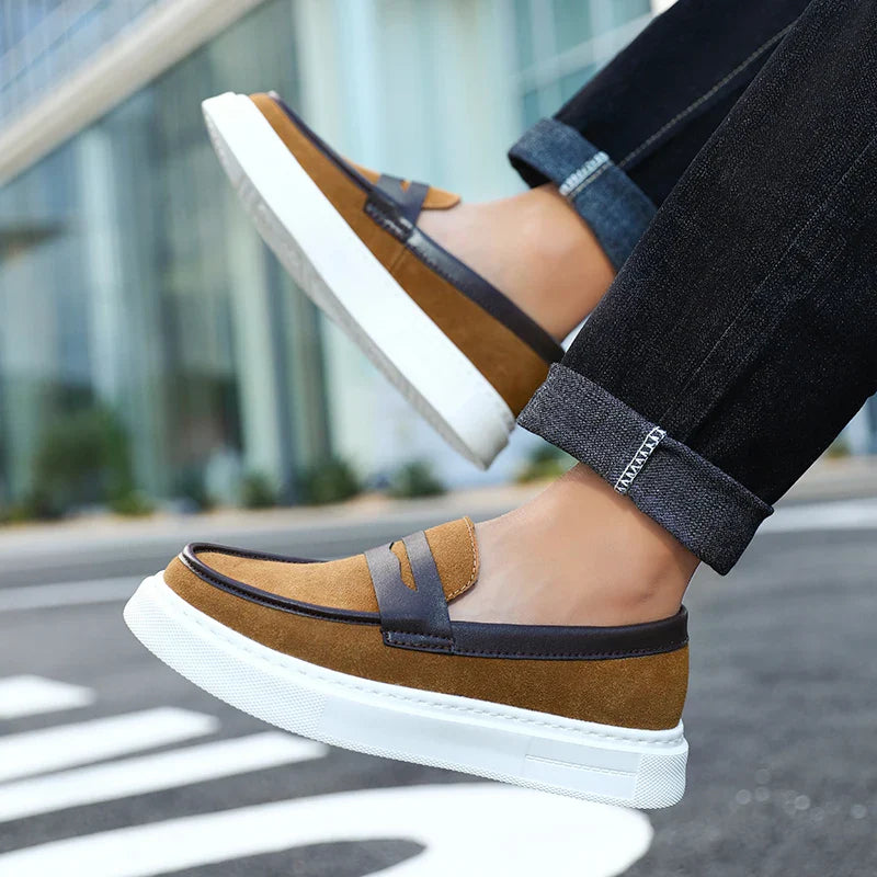 Wildleder-Slipper