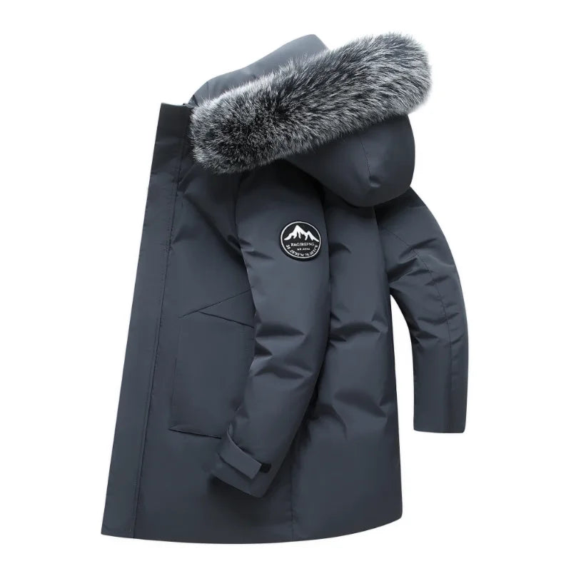 Casaco parka elegante