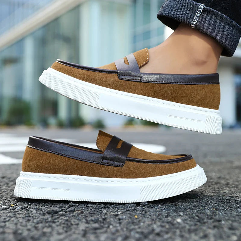 Wildleder-Slipper