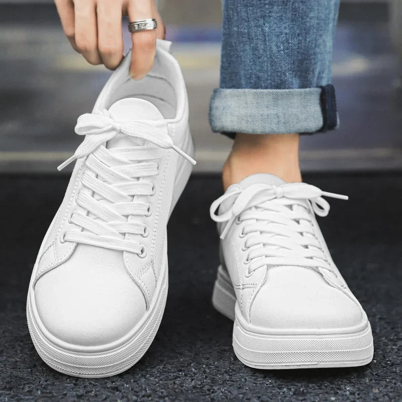Sapatos de couro elegantes