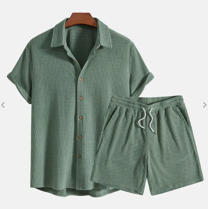 Elegantes Sommer-Set aus Baumwolle