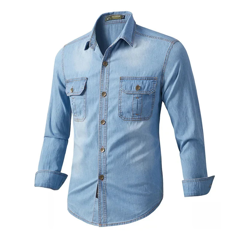 Elegantes Jeanshemd
