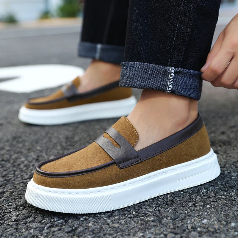 Wildleder-Slipper