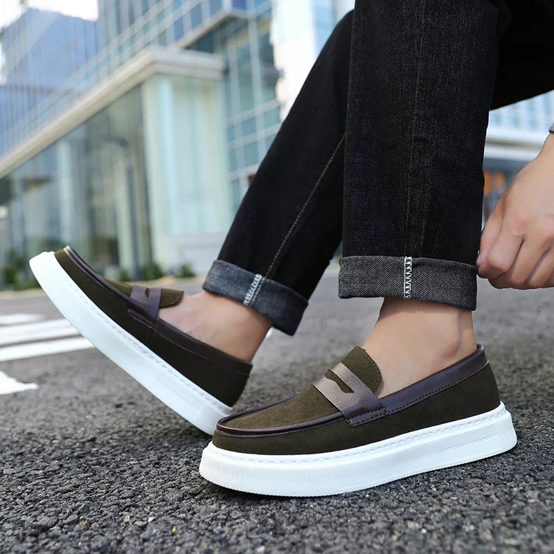 Wildleder-Slipper