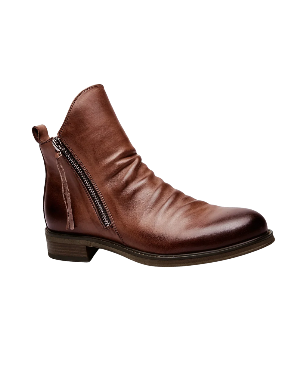 Chelsea-Boots aus Leder