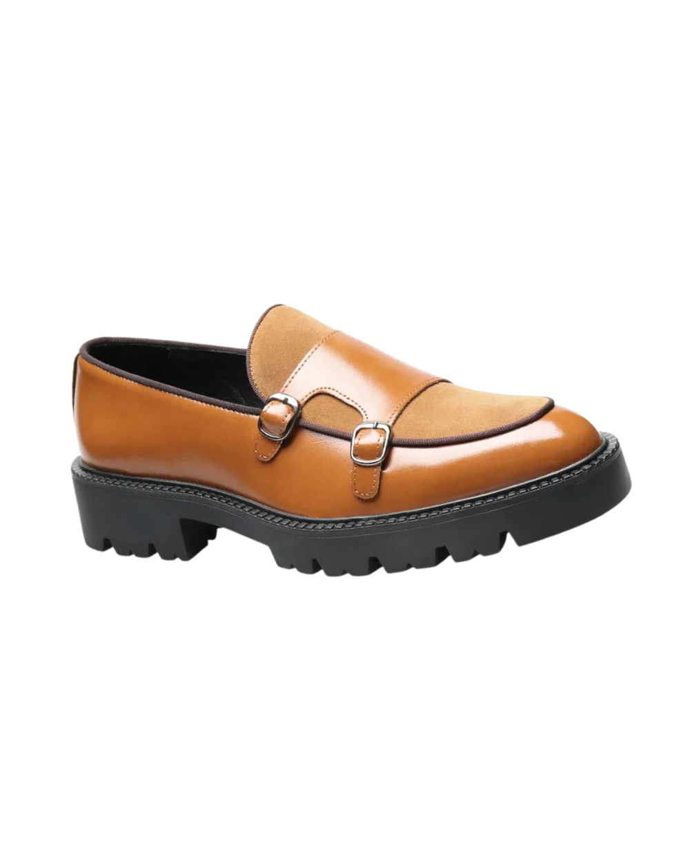 Sapatos elegantes em pele genuína