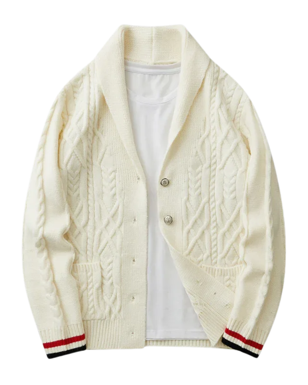 Casaco elegante de algodão