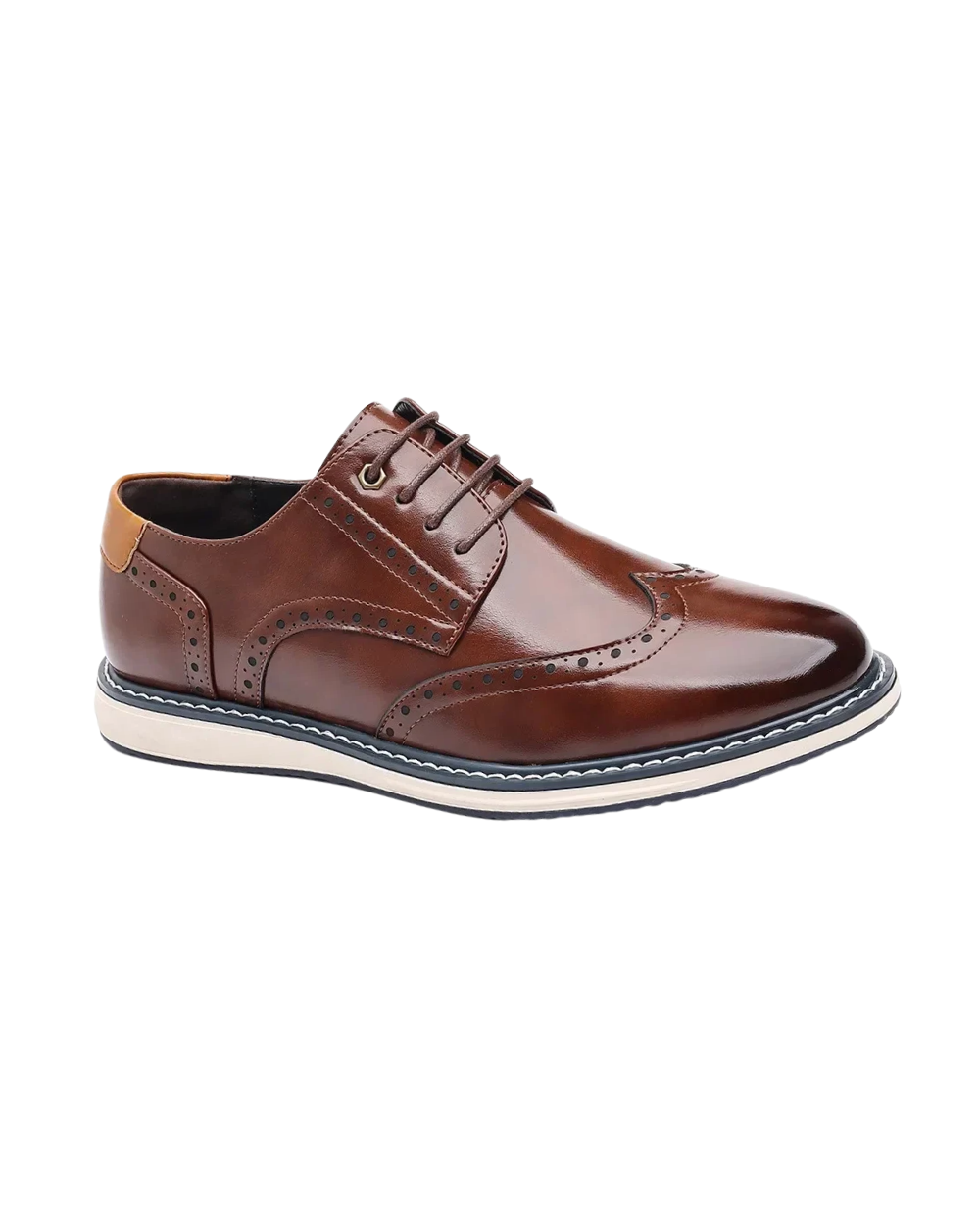 Elegante Oxford-Lederschuhe