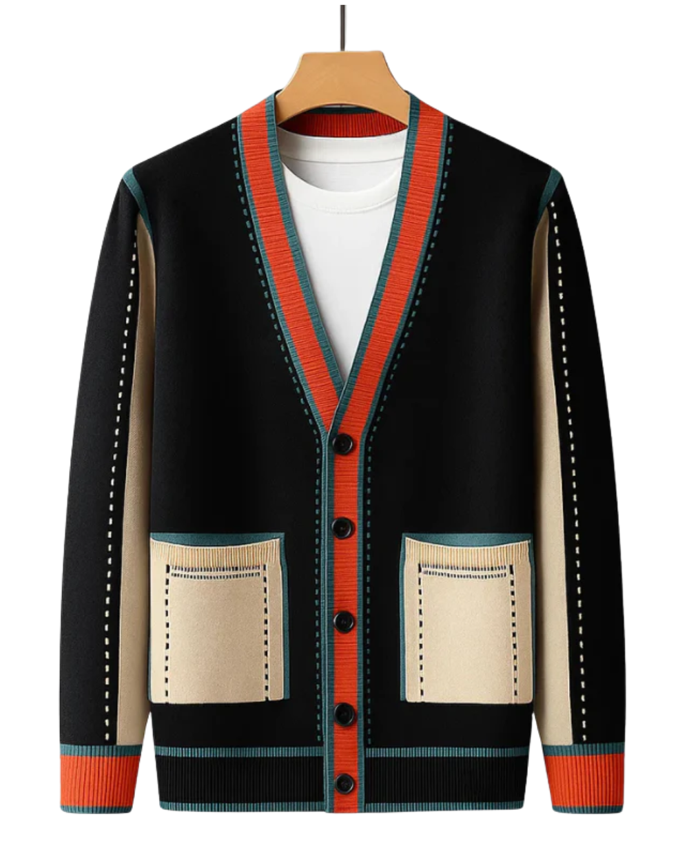 Casaco de lã elegante