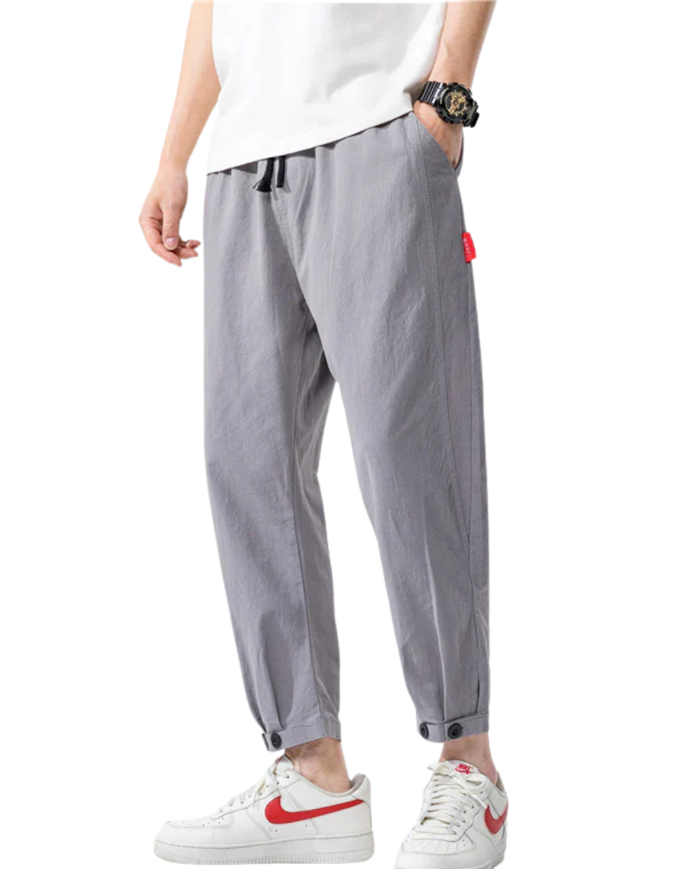 Elegante Leinenhose