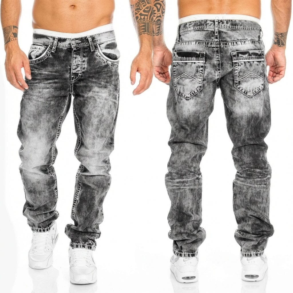 Biker-Jeans