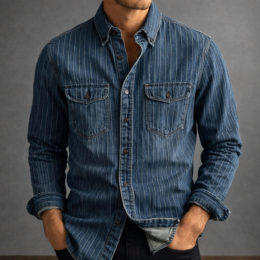 Camisa masculina vintage