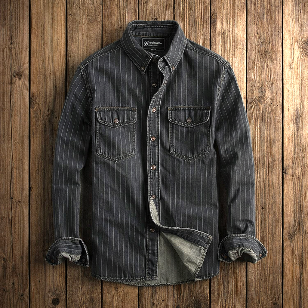 Camisa masculina vintage