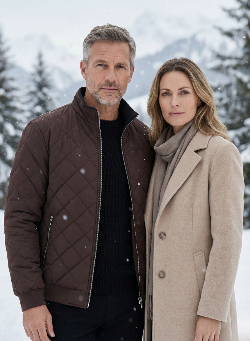 ST. MORITZ Quilted Winter Jacket