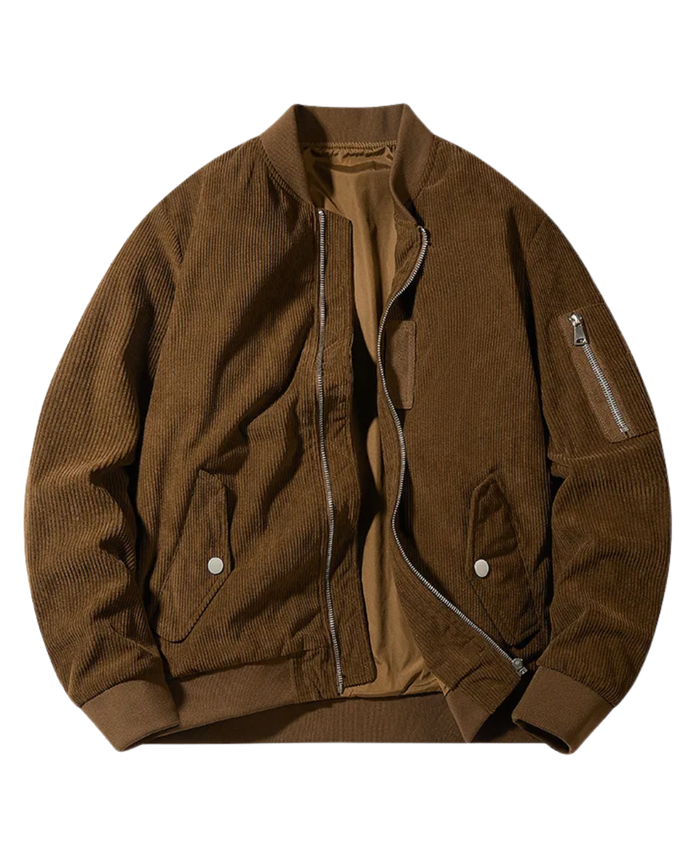 Casaco elegante de algodão