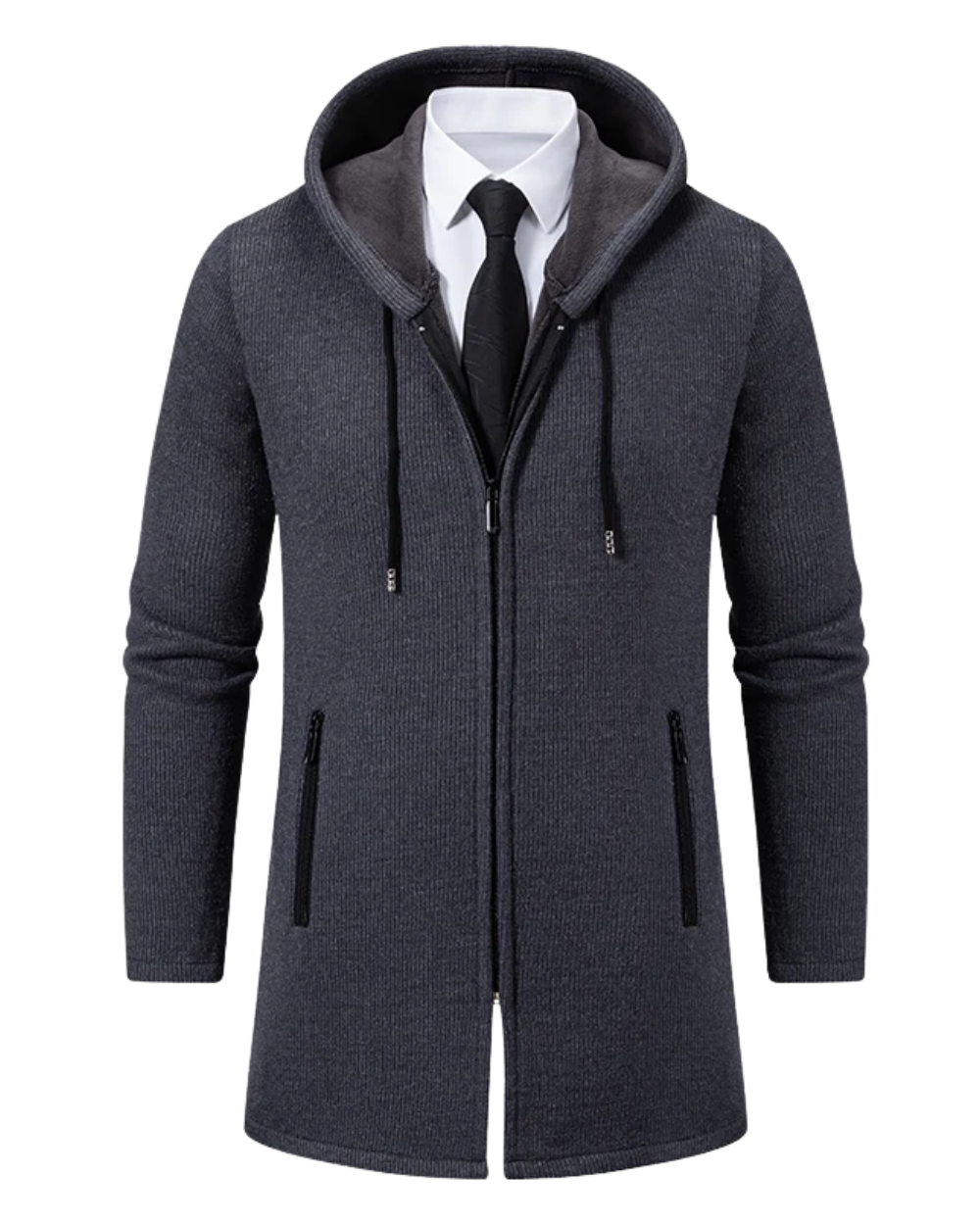 Casaco de lã chique